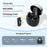 BOYA BY-WM3T-D2 2 Transmitter + 1 8-Pin Receiver, 2.4GHz Wireless Noise Reduction Lapel Clip Mics - 3