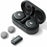 BOYA Omic-U 2 Transmitter + 1 USB-C Receiver, Button Shape Wireless Lavalier Microphone - Black - 1