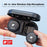 BOYA Omic-U 2 Transmitter + 1 USB-C Receiver, Button Shape Wireless Lavalier Microphone - Black - 3
