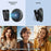 BOYA Omic-U 2 Transmitter + 1 USB-C Receiver, Button Shape Wireless Lavalier Microphone - Black - 7