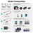 BOYA BY-XM6-S2 2 Transmitter + 1 Receiver, Wireless Microphone Lavalier Mic for Phone Camera Laptop - 5