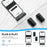 BOYA BY-XM6-S4 For iPhone  /  iPad Wireless Lavalier Microphone Live Streaming Mic, 2 Transmitter + 1 8-Pin Receiver - 3
