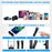 BOYA BOYALINK A2 For iPhone / Android / Camera Vlogging Wireless Lavalier Microphone (2 TX+1 RX) 100m Range - 5