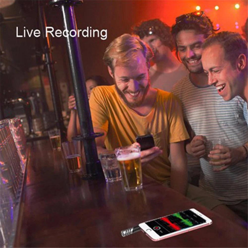 YANMAI R2 Rotatable Mini Microphone Video Recording 4-Pole 3.5mm Mobile Phone Mic - Rose Gold - 4