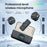 SX21 Wireless Lavalier Microphone for iPhone (2 Microphones+1 Receiver) 2.4G Smart Noise Reduction - 2
