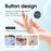 SX21 Type-C 2.4G Wireless Smart Clip-On Microphone (1 Receiver+2 Microphones+1 Charging Bin) - 5