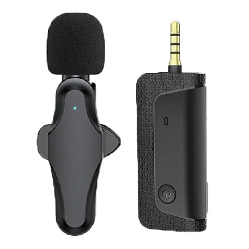 K35 Pro Wireless Lavalier Microphone (1 Microphones+1 Receiver) Outdoor Radio Noise Reduction Microphone - 1