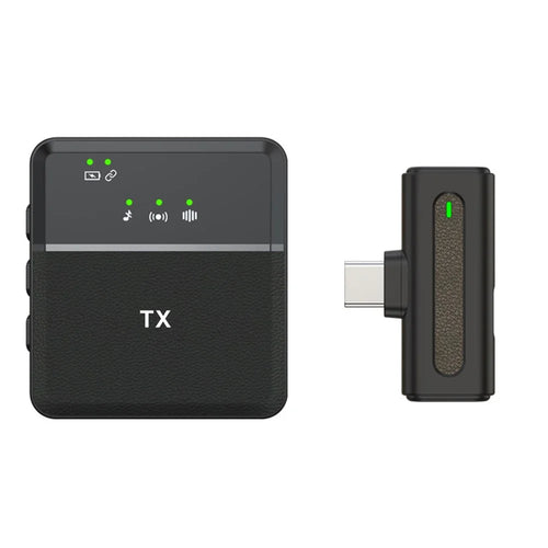 SX8 Type-C Cell Phone Wireless Lavalier Microphone Transmitter with Receiver - 1