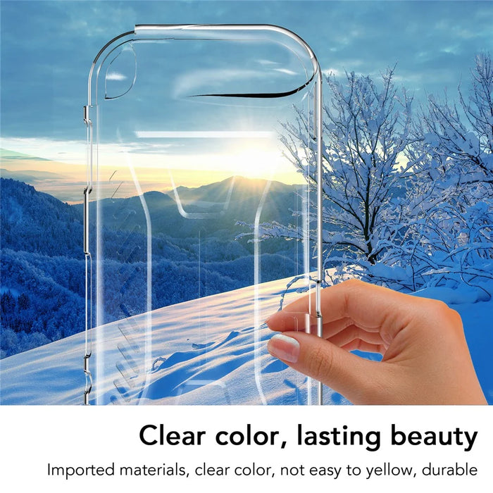 Clear Shockproof Soft TPU Phone Protection Case for Nintendo Switch Lite Console - 4