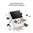Protective Case for ANBERNIC RG35XX Game Console Accessories Silicone Sleeve with Strap - Purple - 3