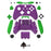 DATA FROG For Xbox One S Game Controller ABS Shell Stylish Replacement Gamepad Case - Style B - 1