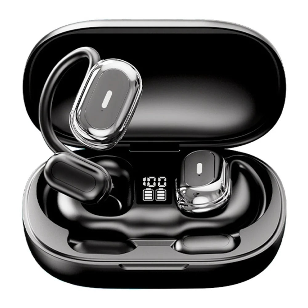 W800 Bluetooth-compatible Earphone Directional Transmission Wireless Headphone Supports Clear Phone Calls - Black - 1