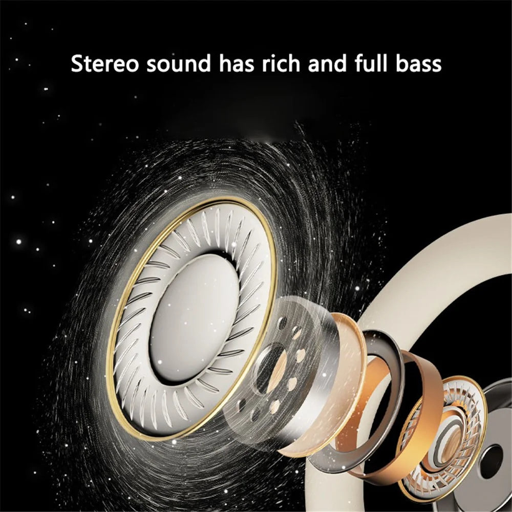 W800 Bluetooth-compatible Earphone Directional Transmission Wireless Headphone Supports Clear Phone Calls - Black - 3