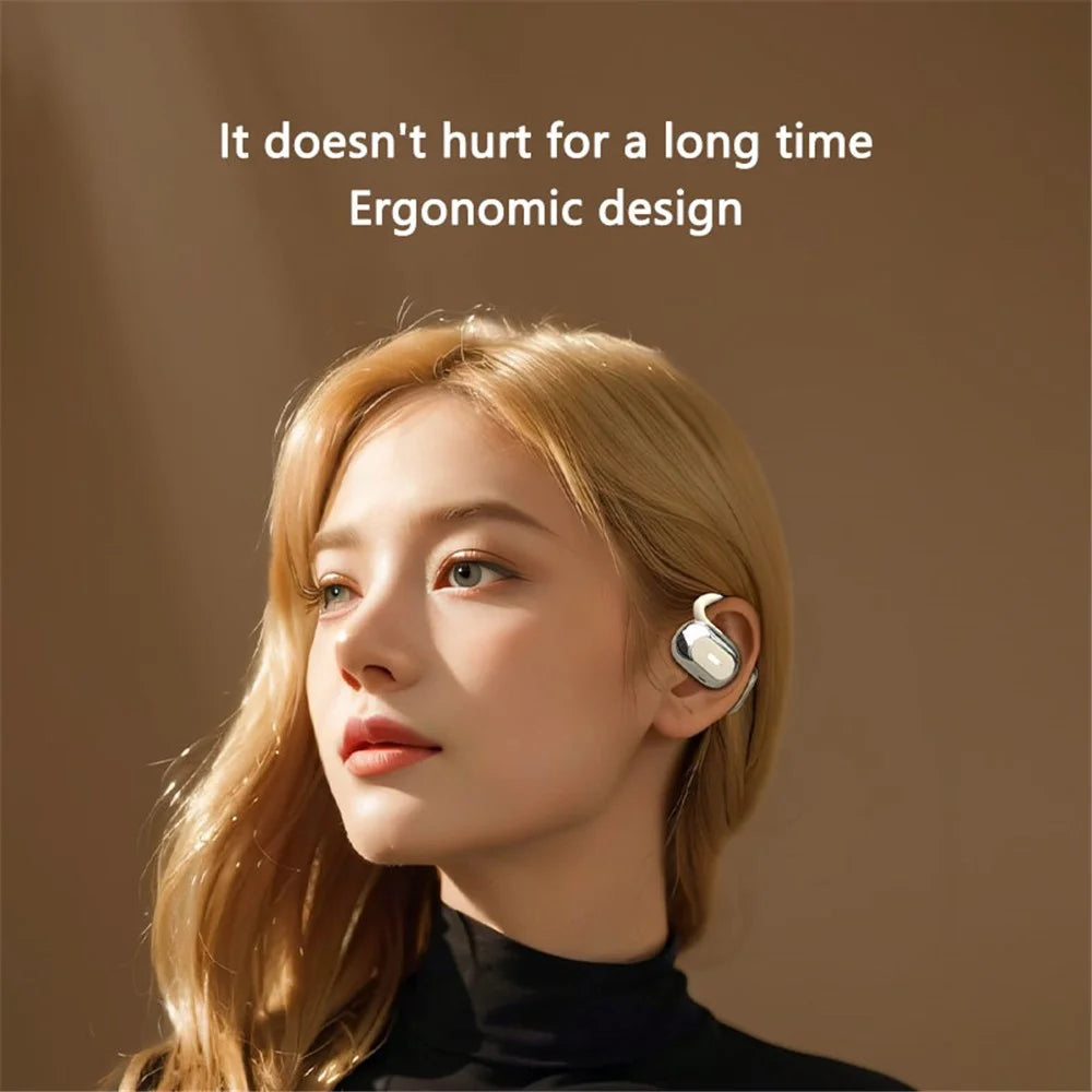 W800 Bluetooth-compatible Earphone Directional Transmission Wireless Headphone Supports Clear Phone Calls - Black - 7