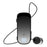 K65 Incoming Call Vibration Digital Display Retractable Lavalier Bluetooth-compatible Earphones - Black - 2