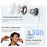 XIAOMI Redmi Buds 6 Active Bluetooth-compatible Wireless Earphone Semi-In-Ear Deep Bass Music Headset (Chinese Version) - Blue - 3