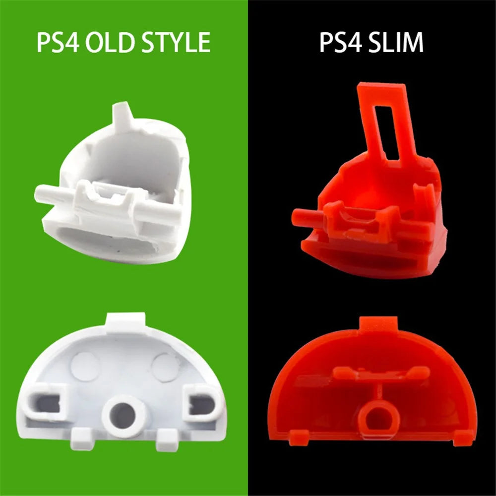 DATA FROG For Sony PS4 Slim PS4 JDM-040 Controller Grip Housing Shell Button Cover Cap - Red - 4