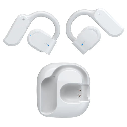 GT05 Bone Conduction Wireless Headphone Sports Earphone Ear Hook Bluetooth-compatible Headset - White - 1