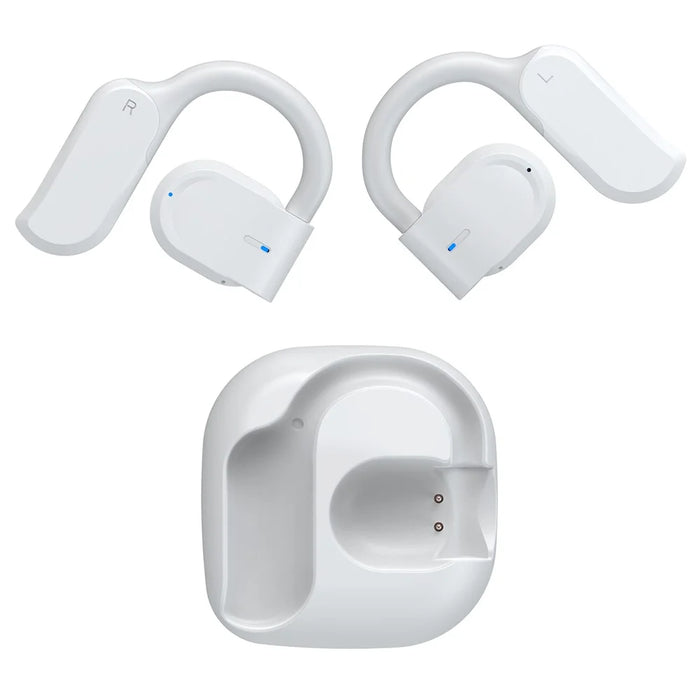 GT05 Bone Conduction Wireless Headphone Sports Earphone Ear Hook Bluetooth-compatible Headset - White - 1