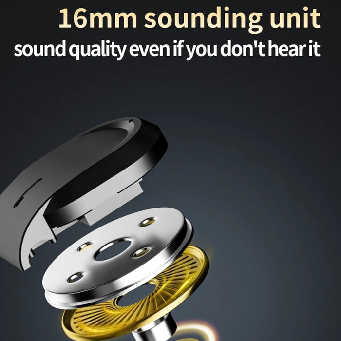 GT05 Bone Conduction Wireless Headphone Sports Earphone Ear Hook Bluetooth-compatible Headset - White - 6