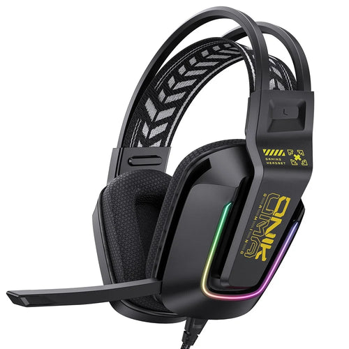 ONIKUMA X13 3.5mm+USB Wired Over-Ear Headphone E-Sports Gaming Headset with RGB Light - 1