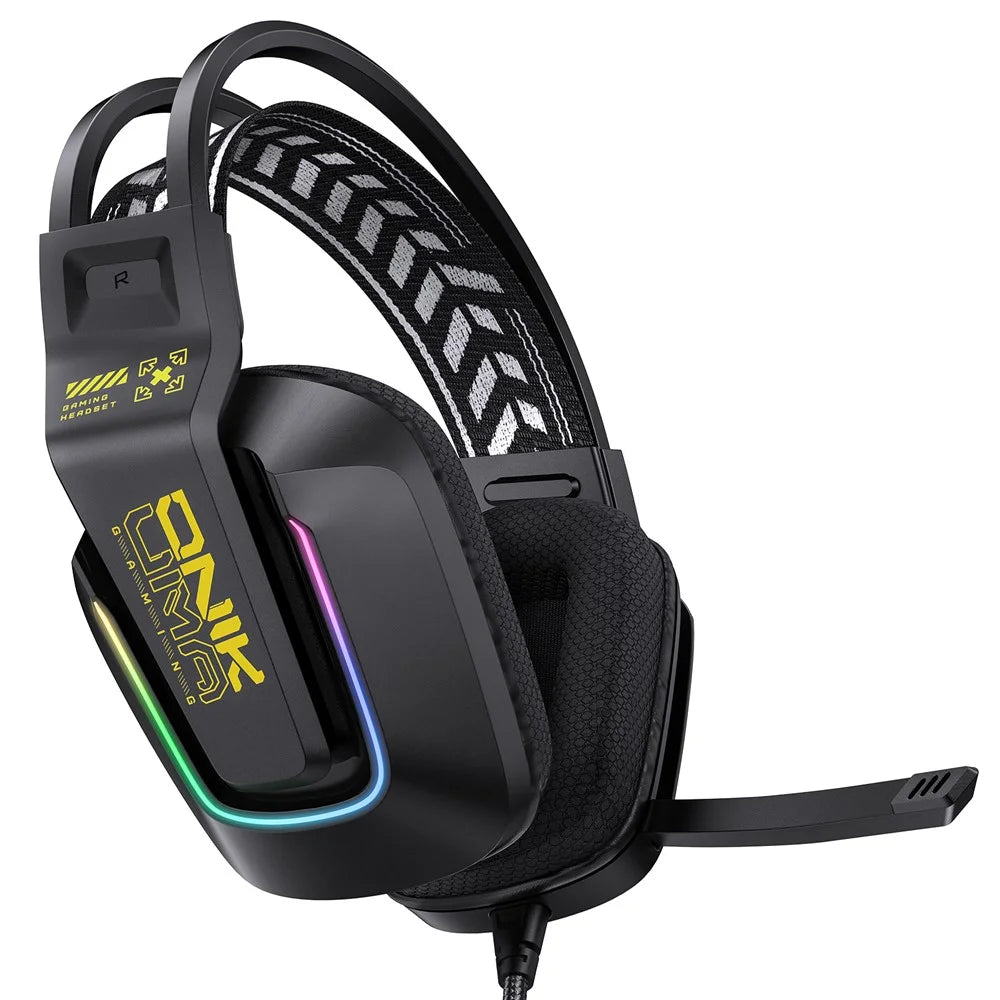 ONIKUMA X13 3.5mm+USB Wired Over-Ear Headphone E-Sports Gaming Headset with RGB Light - 2