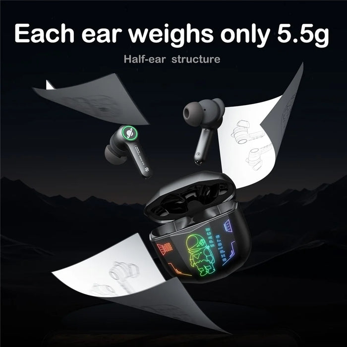ONIKUMA T36 TWS Bluetooth-compatible Earphone Noise Cancelling Wireless Gaming Music Headset - 5