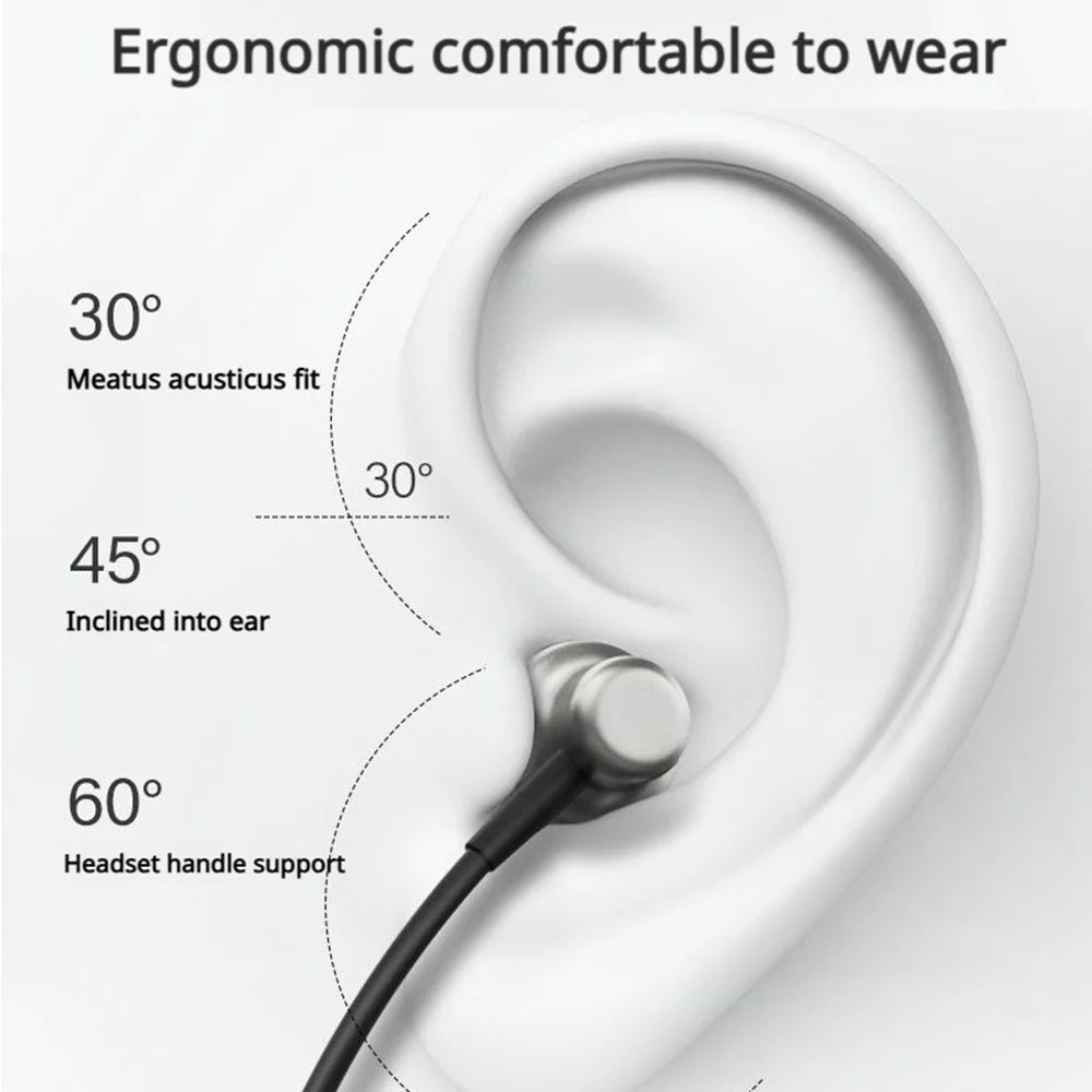 LENOVO Erazer XE05 MAX Neckband Bluetooth-compatible In-Ear Headset Magnetic Sports Music Earphone - Black - 4