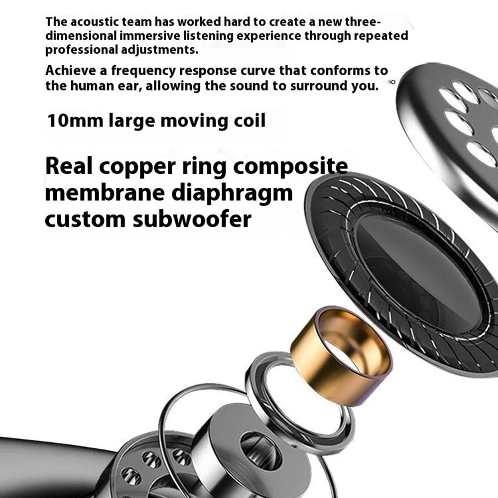 LENOVO Erazer XT60Pro TWS Bluetooth-compatible Music Game Earphone Ear Hook In-Ear Sports Headset - Black - 6