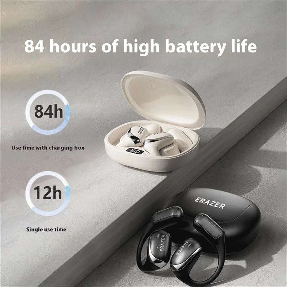 LENOVO Erazer X9 TWS Bluetooth-compatible HiFi Music Earphone Ear Hanging Non-In-Ear Headset - Black - 3