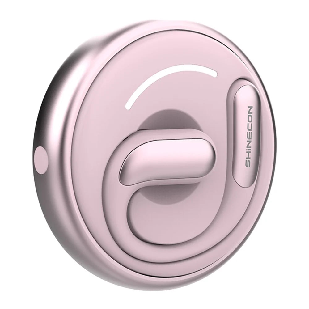 SHINECON X7 PRO Open Ear Headphones Dual Channel Noise Reduction Bluetooth-compatible Earphones - Pink - 1