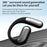 SHINECON X7 PRO Open Ear Headphones Dual Channel Noise Reduction Bluetooth-compatible Earphones - Pink - 5