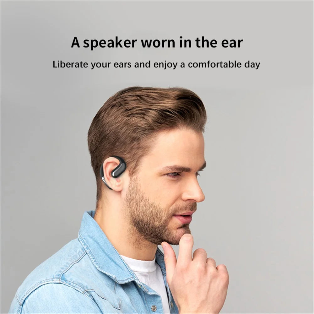 SHINECON X7 PRO Open Ear Headphones Dual Channel Noise Reduction Bluetooth-compatible Earphones - Pink - 6