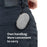 QH-006 OWS Bluetooth-compatible Earphone Rotatable Ear Hook Sports Headset with Nylon Hard Shell Charging Case - Nude - 7