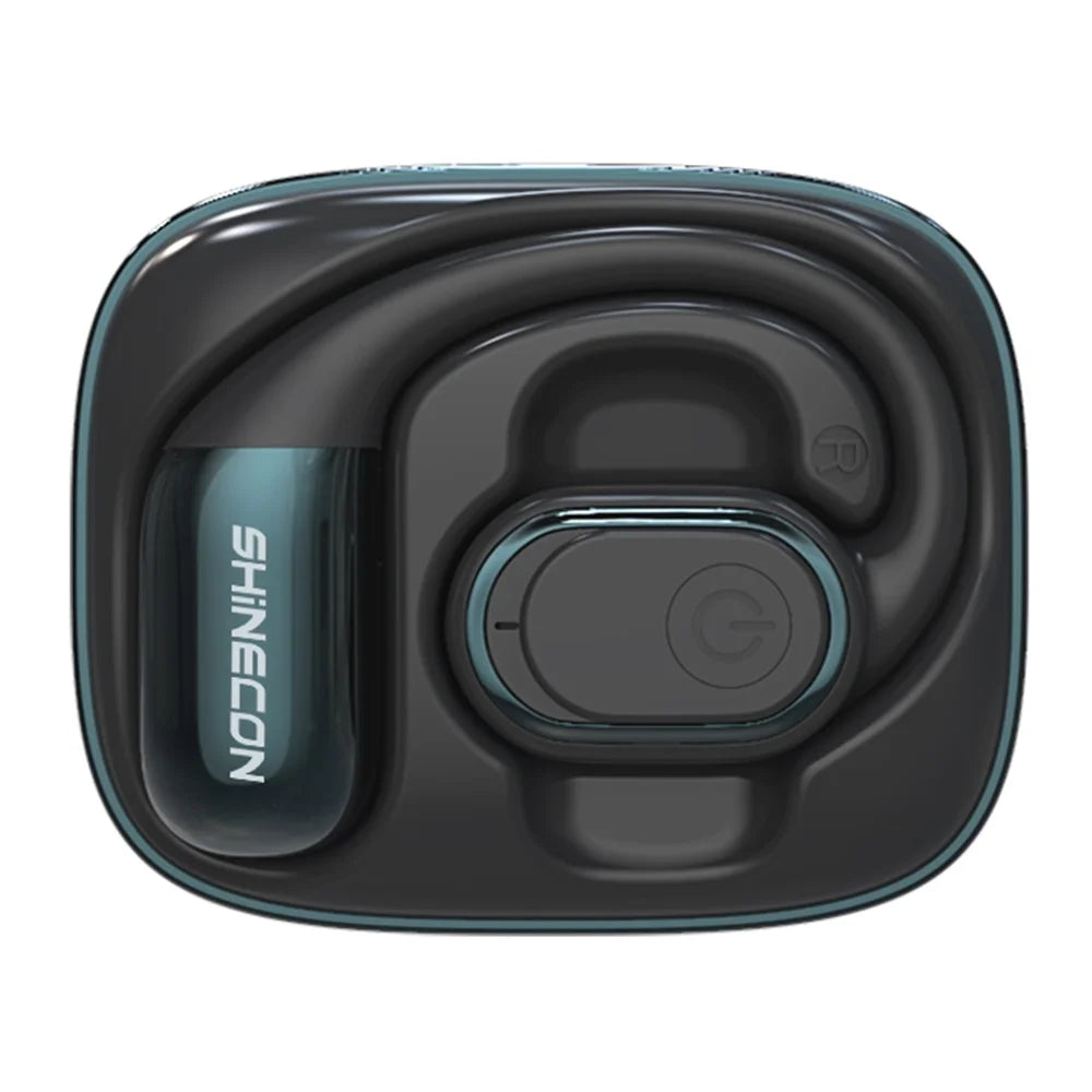 SHINECON X3 OWS Bluetooth-compatible Music Earphone Ear Hook Wireless Noise Reduction Headset - Black - 2