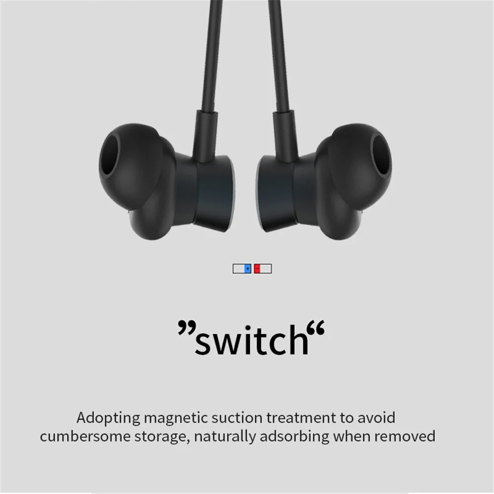 Q21 HiFi Sound Bluetooth-compatible Earphones Magnetic Neckband Headphones Support HD Calls - 3