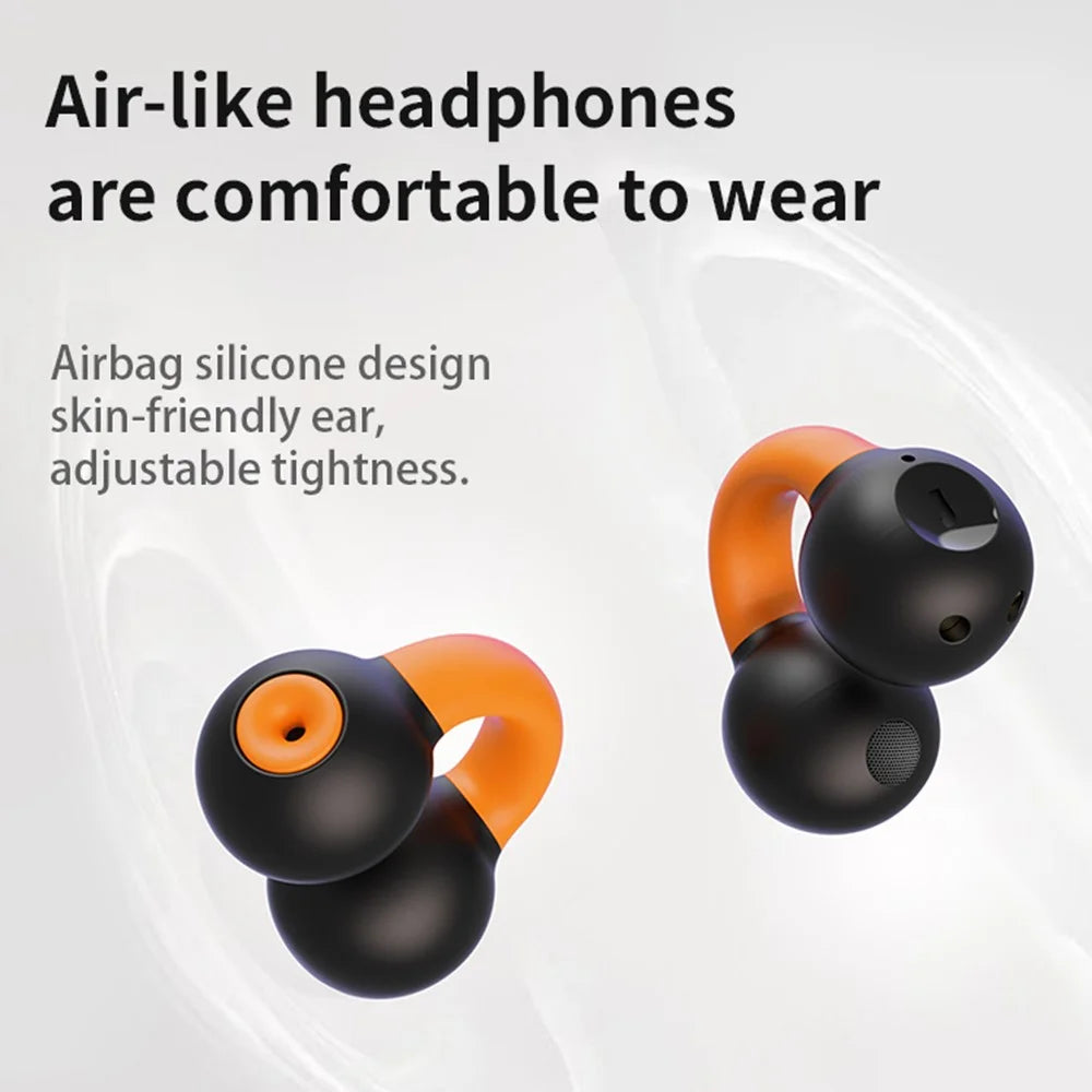 QH51 Ear Clip Bluetooth-compatible Earphone Wireless Sports Running Stereo Music Headset - Black - 5
