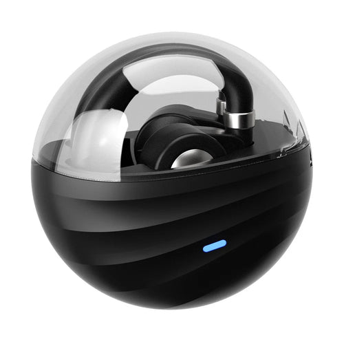 WESG WG-06 OWS Air Conduction Bluetooth-compatible Earphone Ear Hanging Sports Music Headset - Black - 1