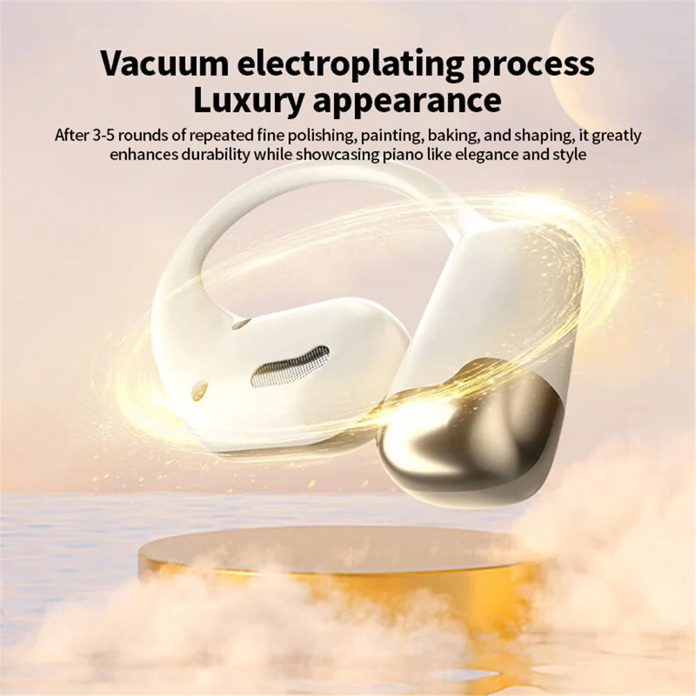 T19 OWS Ear Hook Bluetooth-compatible Headset Wireless Headphone Waterproof Earphone - Skin Color - 6
