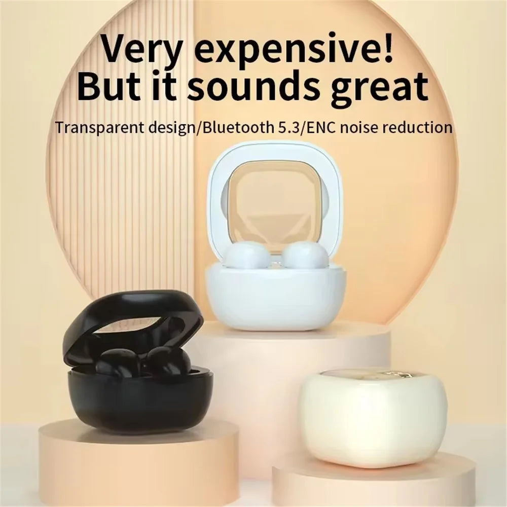 SK19 Mini Wireless Earphone Bluetooth-compatible Headphone Sleep Noise Cancelling Earbud - Black - 7