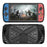 For Subor Q900 Game Console TPU Protective Case with Kickstand - Black - 1