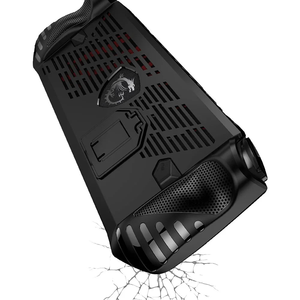 For MSI Claw TPU Case Handheld Game Console Protective Sleeve with Kickstand - 4