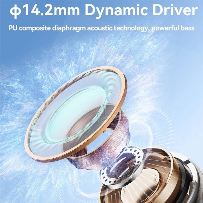 JOYROOM JR-D8 Neckband Wireless Earphone Low Latency Bluetooth-compatible 5.4 Headphone - Black - 3