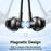JOYROOM JR-D8 Neckband Wireless Earphone Low Latency Bluetooth-compatible 5.4 Headphone - Black - 7