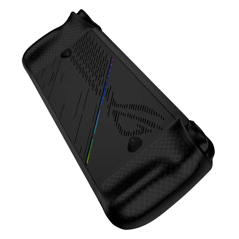 For Asus ROG Ally X Game Console Protector Silicone Anti-Drop Cover - Black - 5
