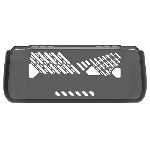 For Asus ROG Ally X Game Console TPU Protective Case Cover - Transparent Black - 1