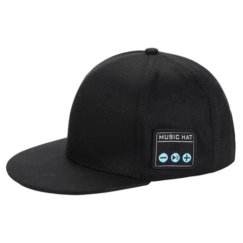 YX2 Hat Wireless Bluetooth-compatible Earphone Music Speaker Smart Cap - Black - 1