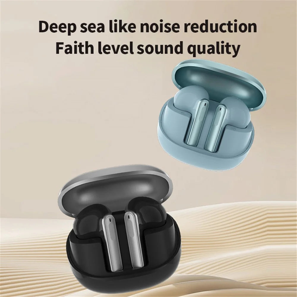 A33 Noise Reduction Bluetooth-compatible Headset Wireless Gaming Headphone TWS Earphone - Black - 4