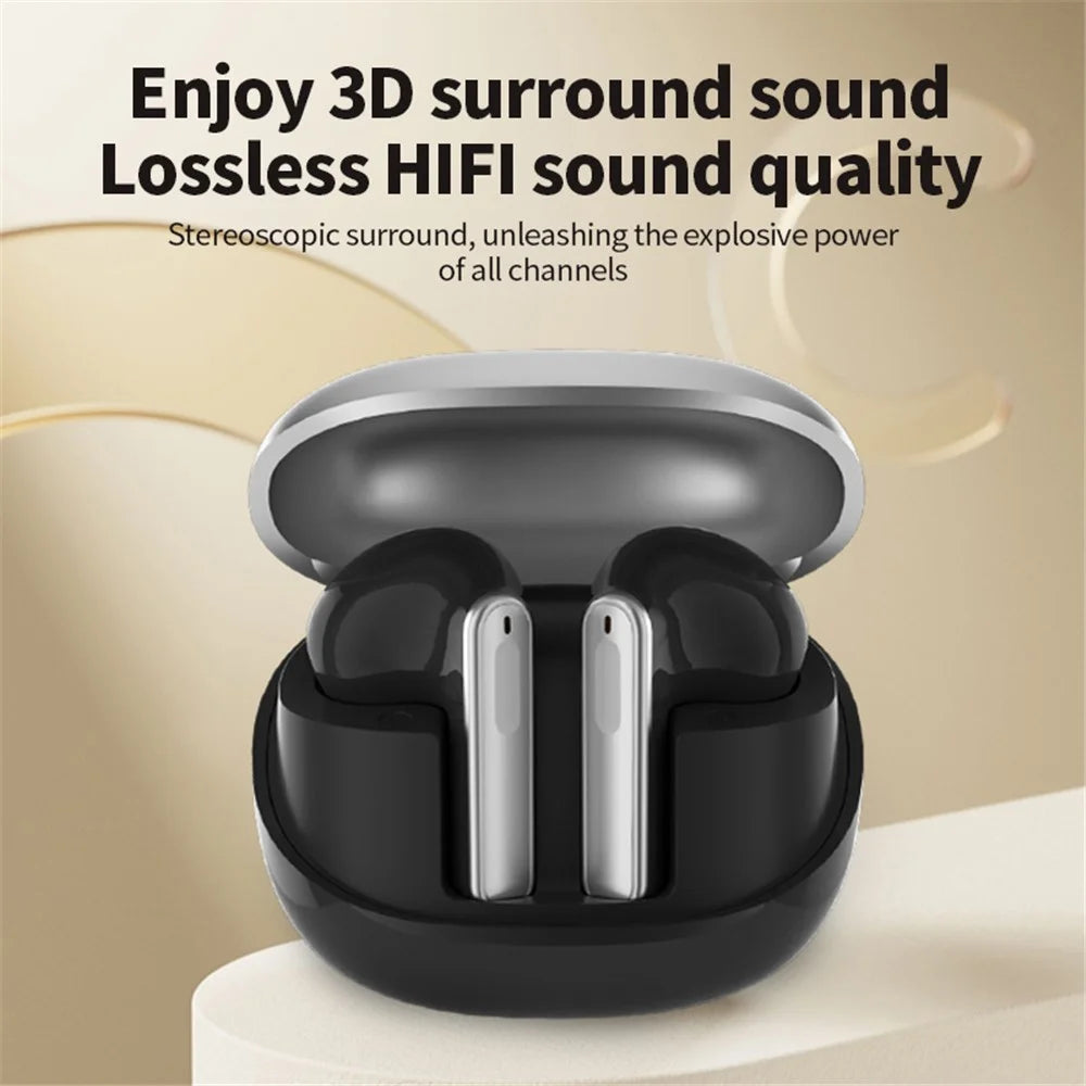 A33 Noise Reduction Bluetooth-compatible Headset Wireless Gaming Headphone TWS Earphone - Black - 7