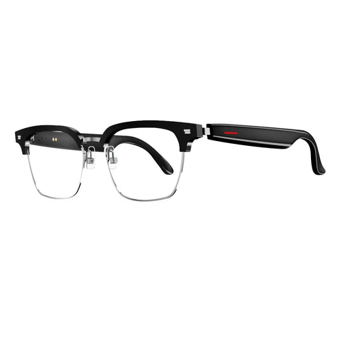 E13-06 Bluetooth-compatible Smart Sunglasses Earphone with Replaceable Lens (CE Certified) - Anti-Blue-Ray Lens - 1